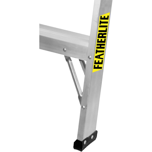 Industrial-Duty Sawhorse, 2' H x 31.9375" W x 23.50" D, 300 lbs. Capacity, Aluminum Distribution Jean Lapalme