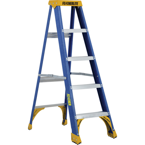 Industrial Duty Stepladders (6300 Series), 5', Fibreglass, 250 lbs. Capacity, Type 1 Distribution Jean Lapalme
