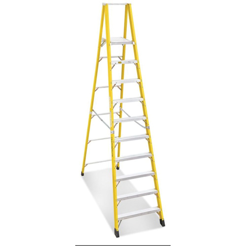 Industrial Heavy-Duty Platform Stepladders (6500 Series), 12', 300 lbs. Cap. Distribution Jean Lapalme
