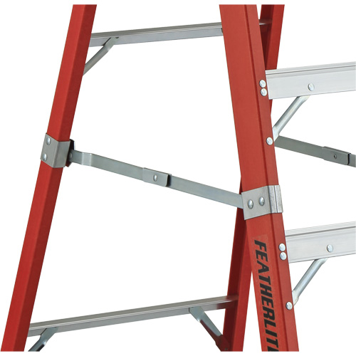 Industrial Extra Heavy-Duty Platform Stepladder (6500 AA Series), 8', 375 lbs. Cap. Distribution Jean Lapalme