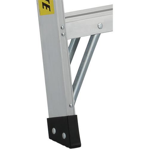 3400 Series Industrial Extra Heavy-Duty Step Ladder, 4', Aluminum, 300 lbs. Capacity, Type 1A Distribution Jean Lapalme