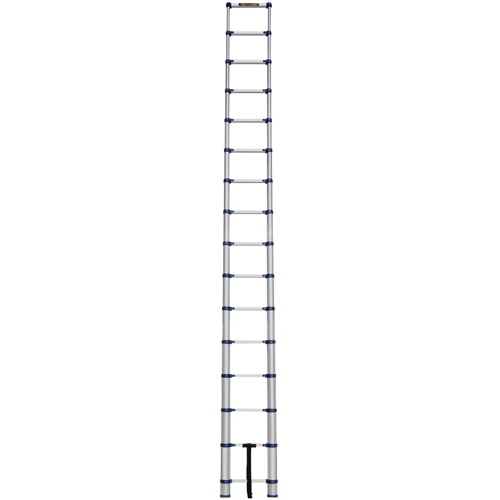 Telescopic Ladder, 3' - 15.5', Aluminum, 250 lbs. Capacity, Type 1 Distribution Jean Lapalme