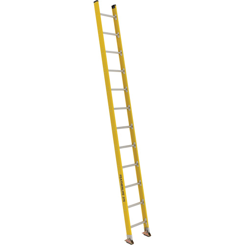 Industrial Extra Heavy-Duty Straight Ladders (5600 Series), 12', Fibreglass, 375 lbs., CSA Grade 1AA Distribution Jean Lapalme