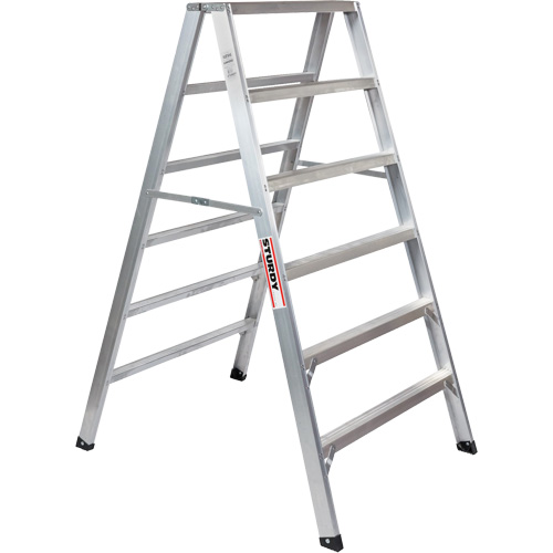 Chevalet de sciage, 6' ha x 30" la x Capacit&eacute; de 300 lb, Aluminium Distribution Jean Lapalme