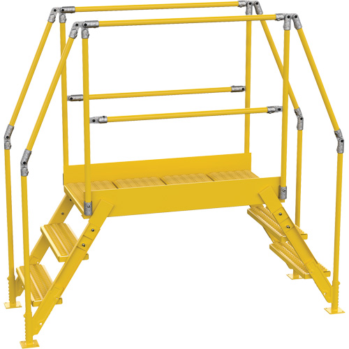 Crossover Ladder, 90-1/2" Overall Span, 30" H x 60" D, 24" Step Width Distribution Jean Lapalme