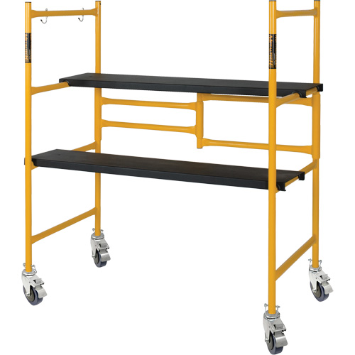 Jobsite Series 4' Basic Mini Scaffold Kit, Steel Frame, 41" D x 45-3/4" H Distribution Jean Lapalme