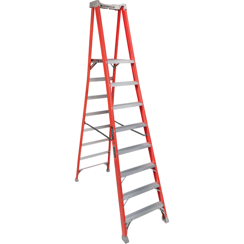 Industrial Heavy-Duty Pro Platform Stepladders (FXP1700 Series), 8', 300 lbs. Cap. Distribution Jean Lapalme