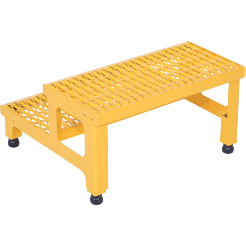 Adjustable Step-Mate Stand, 2 Step(s), 23-13/16" W x 22-7/8" L x 15-1/4" H, 500 lbs. Capacity Distribution Jean Lapalme