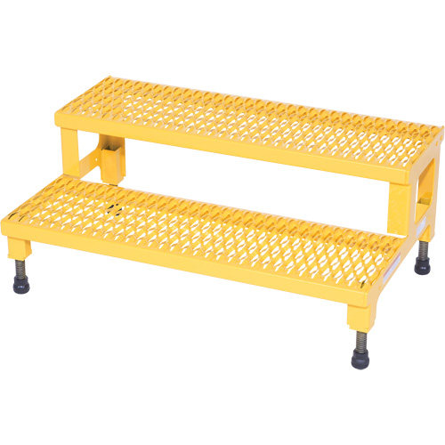 Plate-forme ajustable Step-Mate, 2 marche(s), 36-3/16" la x 22-7/8" lo x 15-1/4" h, Capacit&eacute; 500 lb Distribution Jean Lapalme