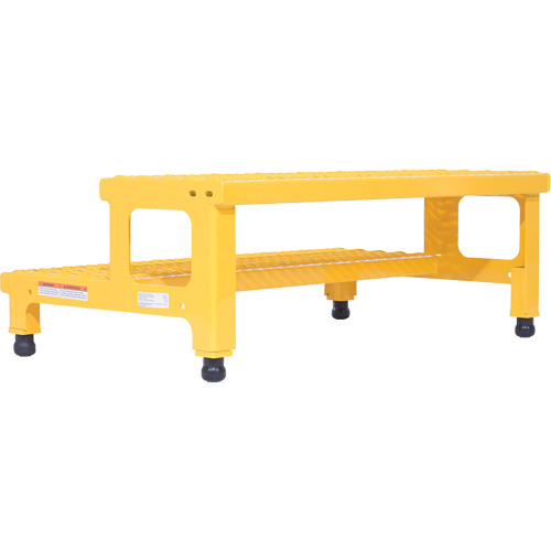 Plate-forme ajustable Step-Mate, 2 marche(s), 36-3/16" la x 22-7/8" lo x 15-1/4" h, Capacit&eacute; 500 lb Distribution Jean Lapalme