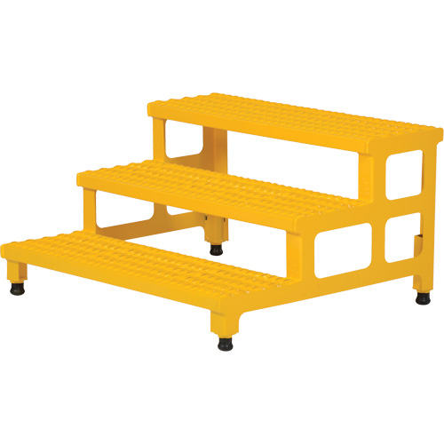 Plate-forme ajustable Step-Mate, 3 marche(s), 36-3/16" la x 33-7/8" lo x 22-1/4" h, Capacit&eacute; 500 lb Distribution Jean Lapalme