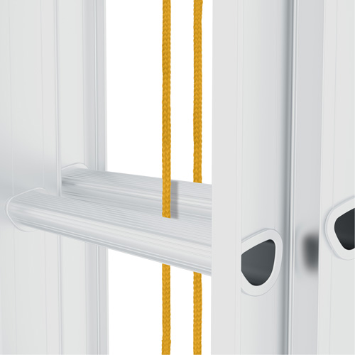 Jobsite Series Extension Ladder, 250 lbs. Cap., 28' H, Grade 3 Distribution Jean Lapalme
