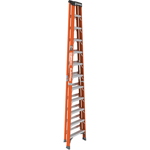 Step Ladder, 12', Fibreglass, 375 lbs. Capacity, Type 1AA Distribution Jean Lapalme