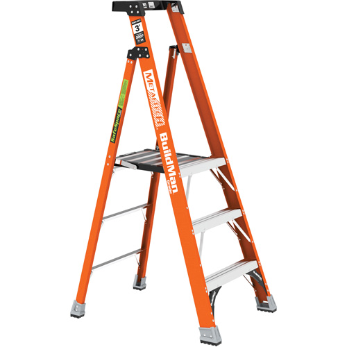 Escabeau avec plateforme Safespace, 3', Cap. De 300 lb Distribution Jean Lapalme