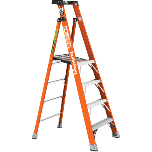 Escabeau avec plateforme Safespace, 4', Cap. De 300 lb Distribution Jean Lapalme
