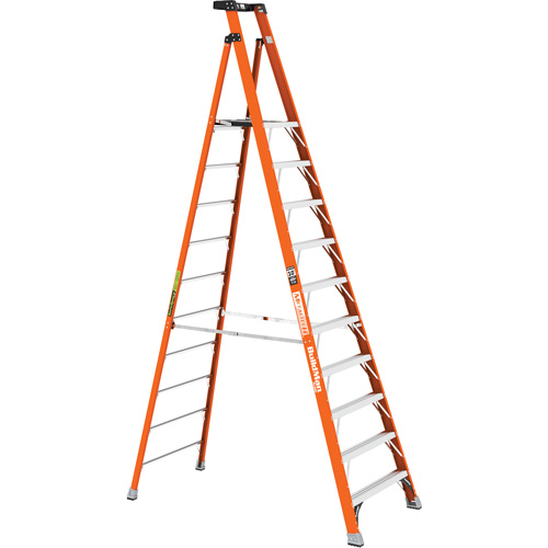 Safespace Platform Step Ladder, 10', 300 lbs. Cap. Distribution Jean Lapalme
