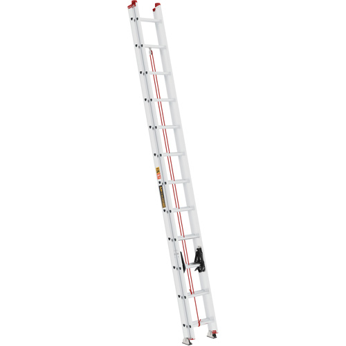Jobsite Series Extension Ladder, 200 lbs. Cap., 24' H, Grade 3 Distribution Jean Lapalme