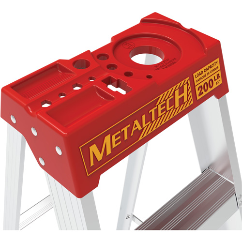 Step Ladder with Paint Tray, 6', Aluminum, 200 lbs. Capacity, Type 3 Distribution Jean Lapalme