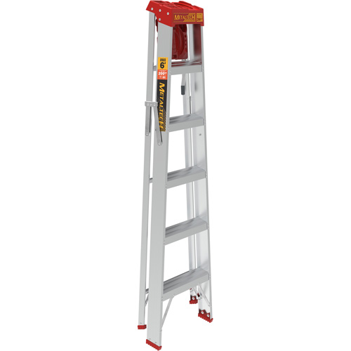 Step Ladder with Paint Tray, 6', Aluminum, 200 lbs. Capacity, Type 3 Distribution Jean Lapalme