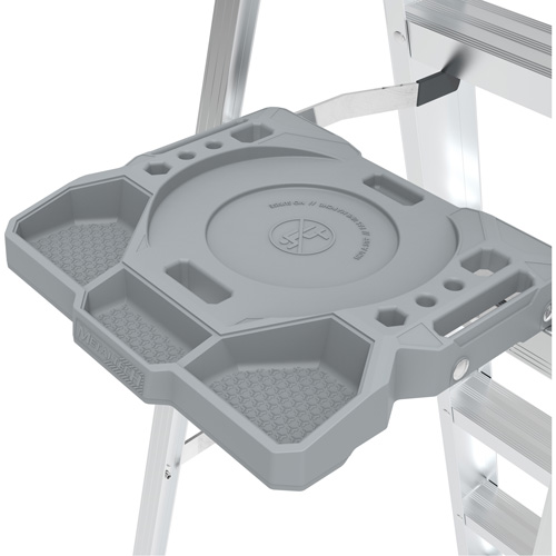 Step Ladder with Paint Tray, 10', Aluminum, 225 lbs. Capacity, Type 2 Distribution Jean Lapalme