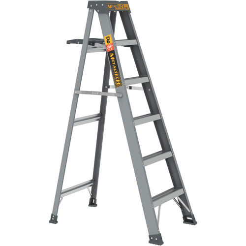 Step Ladder with Paint Tray, 6', Fibreglass, 225 lbs. Capacity, Type 2 Distribution Jean Lapalme