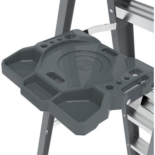 Step Ladder with Paint Tray, 6', Fibreglass, 225 lbs. Capacity, Type 2 Distribution Jean Lapalme