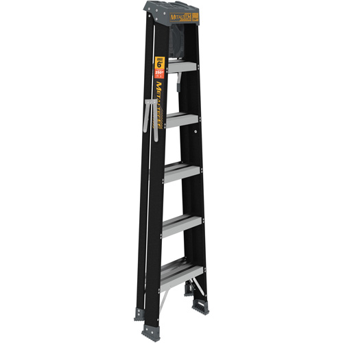 Step Ladder with Paint Tray, 6', Fibreglass, 250 lbs. Capacity, Type 1 Distribution Jean Lapalme