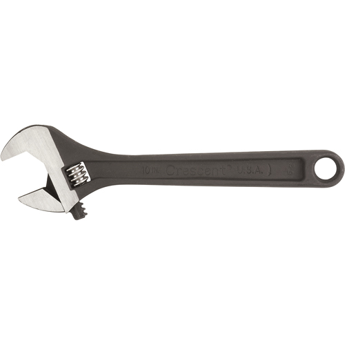 Cl&eacute;s &agrave; molette Crescent, 10" lo, la max. 1-5/16", Noir Distribution Jean Lapalme