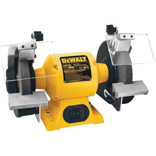 Meuleuse d'&eacute;tabli robuste, Dia de roue 8", 3/4 CV, 3600 tr/min Distribution Jean Lapalme