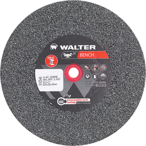 Bench Grinding Wheels, 8" x 1", 1" Arbor, 1 Distribution Jean Lapalme