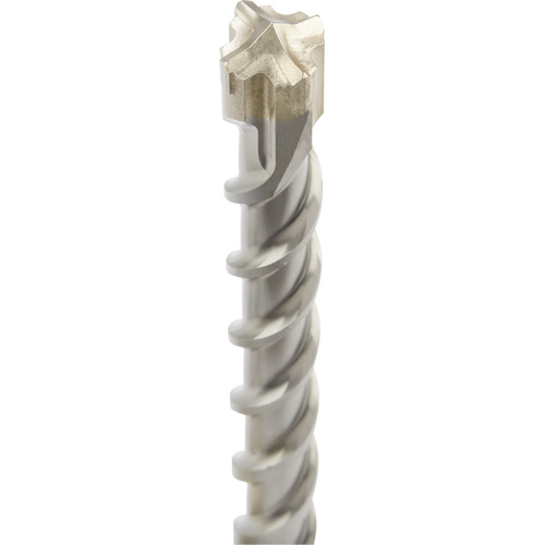 Foret &agrave; 4 cannelures pour perceuse &agrave; percussion MX4, 3/4", Tige SDS-Plus, Carbure Distribution Jean Lapalme