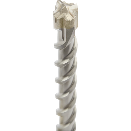 MX4 4-Cutter SDS-Plus Rotary Hammer Drill Bit, 1", SDS-Plus Shank, Carbide Distribution Jean Lapalme
