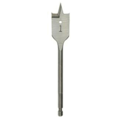 M&egrave;che plate, Diam&egrave;tre de 1-1/8", Tige 1/4" hex, Longeur de 6" Distribution Jean Lapalme