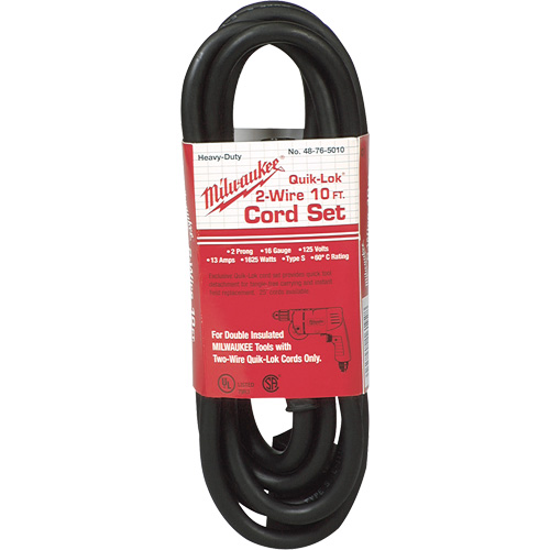 2-Wire Quik-Lok&reg; Cord Distribution Jean Lapalme