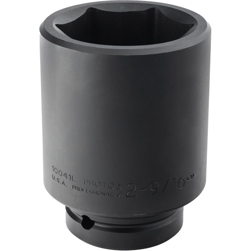 Socket, Impact, 2-9/16", 1" Drive, 6 Points, Deep Distribution Jean Lapalme