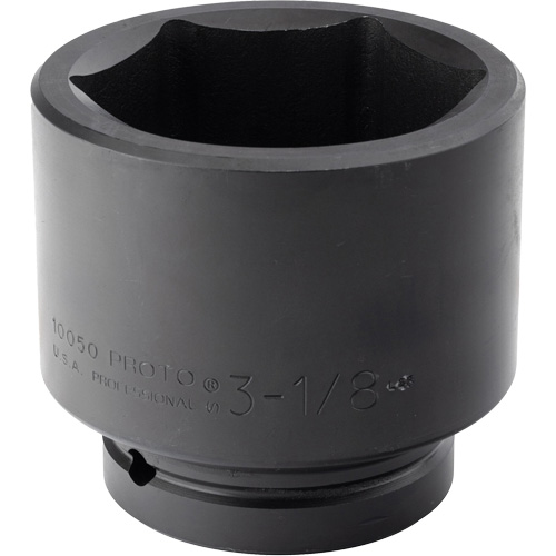 Socket, Impact, 3-1/8", 1" Drive, 6 Points Distribution Jean Lapalme