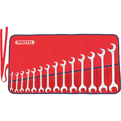 Jeu de cl&eacute;s &agrave; angle enti&egrave;rement polies, Ouverte, 14 morceaux, Imp&eacute;rial Distribution Jean Lapalme