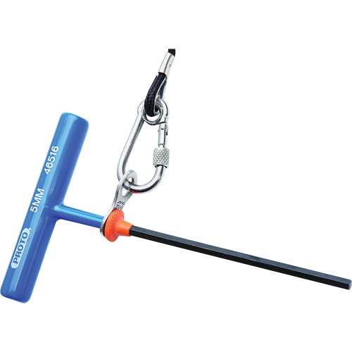 Hex Key - Metric, Hex End, 2.5 mm x 6" L, T Handle Distribution Jean Lapalme