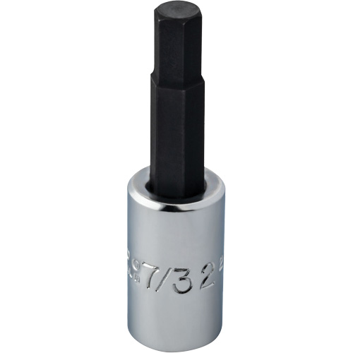 Socket, Hex, 1/4" x 1-7/8" L, 1/4" Drive Distribution Jean Lapalme