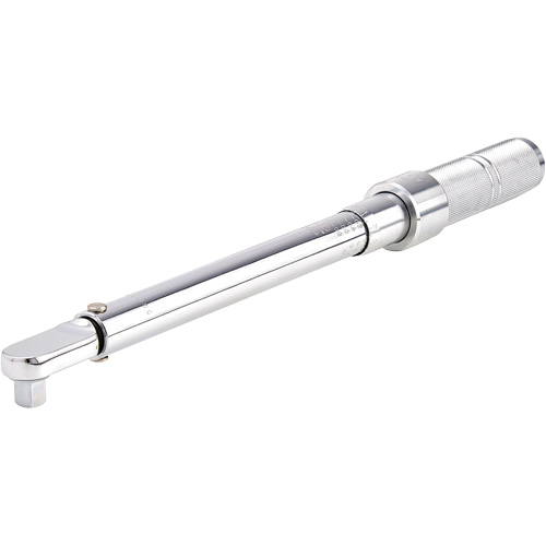 Cl&eacute; dynamom&eacute;trique microm&eacute;trique &agrave; t&ecirc;te fixe, &agrave; cliquer, Entraînement 3/8" carr&eacute;, 16-80 lb-pi Distribution Jean Lapalme