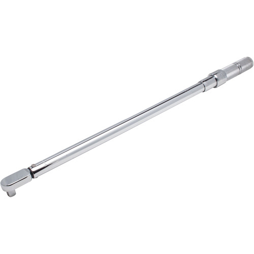 Cl&eacute; dynamom&eacute;trique microm&eacute;trique &agrave; t&ecirc;te fixe, &agrave; cliquer, Entraînement 1/2" carr&eacute;, 50-250 lb-pi Distribution Jean Lapalme