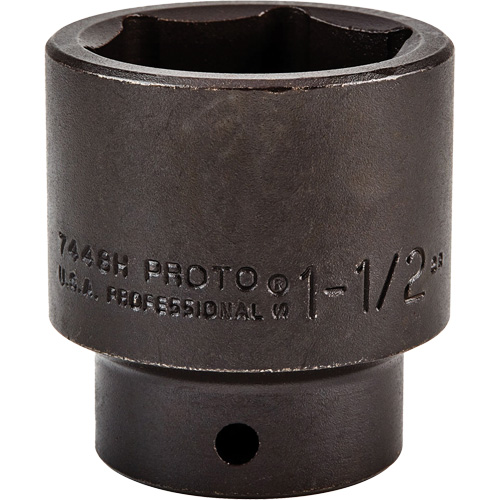 Douille, Chocs, 1-1/2", Prise 1/2", 6 pans Distribution Jean Lapalme