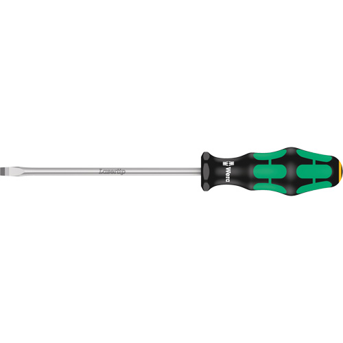 Tapered Slotted Screwdriver, 6.5 mm Tip, Round, 10-1/16" L, Plastic Handle Distribution Jean Lapalme