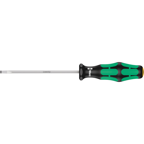 Slotted Screwdriver, 3.5 mm Tip, Round, 7-1/8" L, Plastic Handle Distribution Jean Lapalme