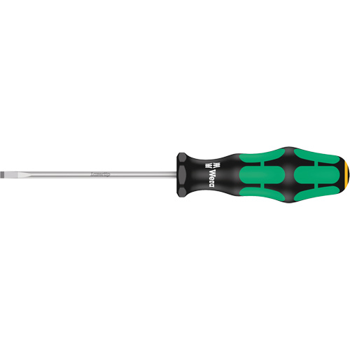 Tournevis &agrave; fente, Tige de 4 mm, Ronde, 7-25/32" lo, Prise en Plastique Distribution Jean Lapalme
