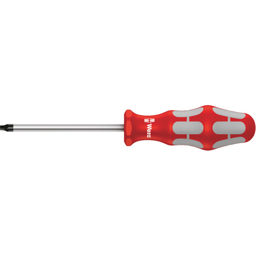 Tournevis Robertson, Tige de #0, Ronde, 5-9/16" lo, Prise en Plastique Distribution Jean Lapalme