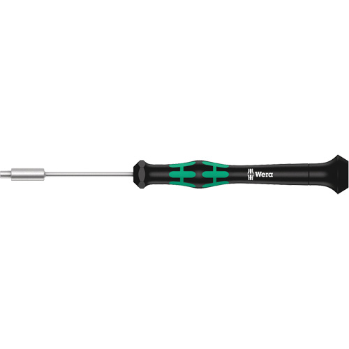 Micro-tournevis pour embouts, 3/32" prise, 6-3/16" lo, Non magn&eacute;tique Distribution Jean Lapalme