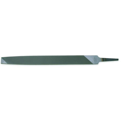 Long Angle Lathe File, Flat, 12", Bastard Distribution Jean Lapalme