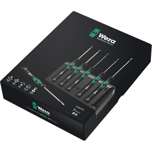 Micro Series Screwdriver Set with Rack, 6 Pcs. Distribution Jean Lapalme