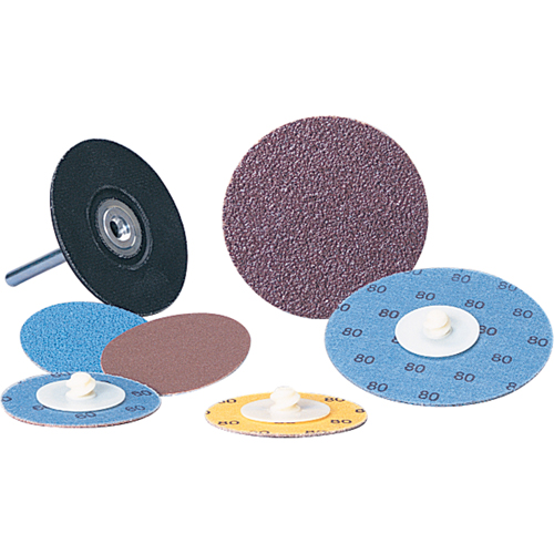 Disque &agrave; changement rapide Standard Abrasives, 2" dia., Grain 36, Oxyde d'aluminium Distribution Jean Lapalme